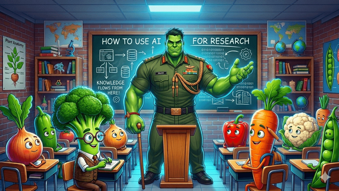 Illustration for How to Use AI Effectively for Academic Research